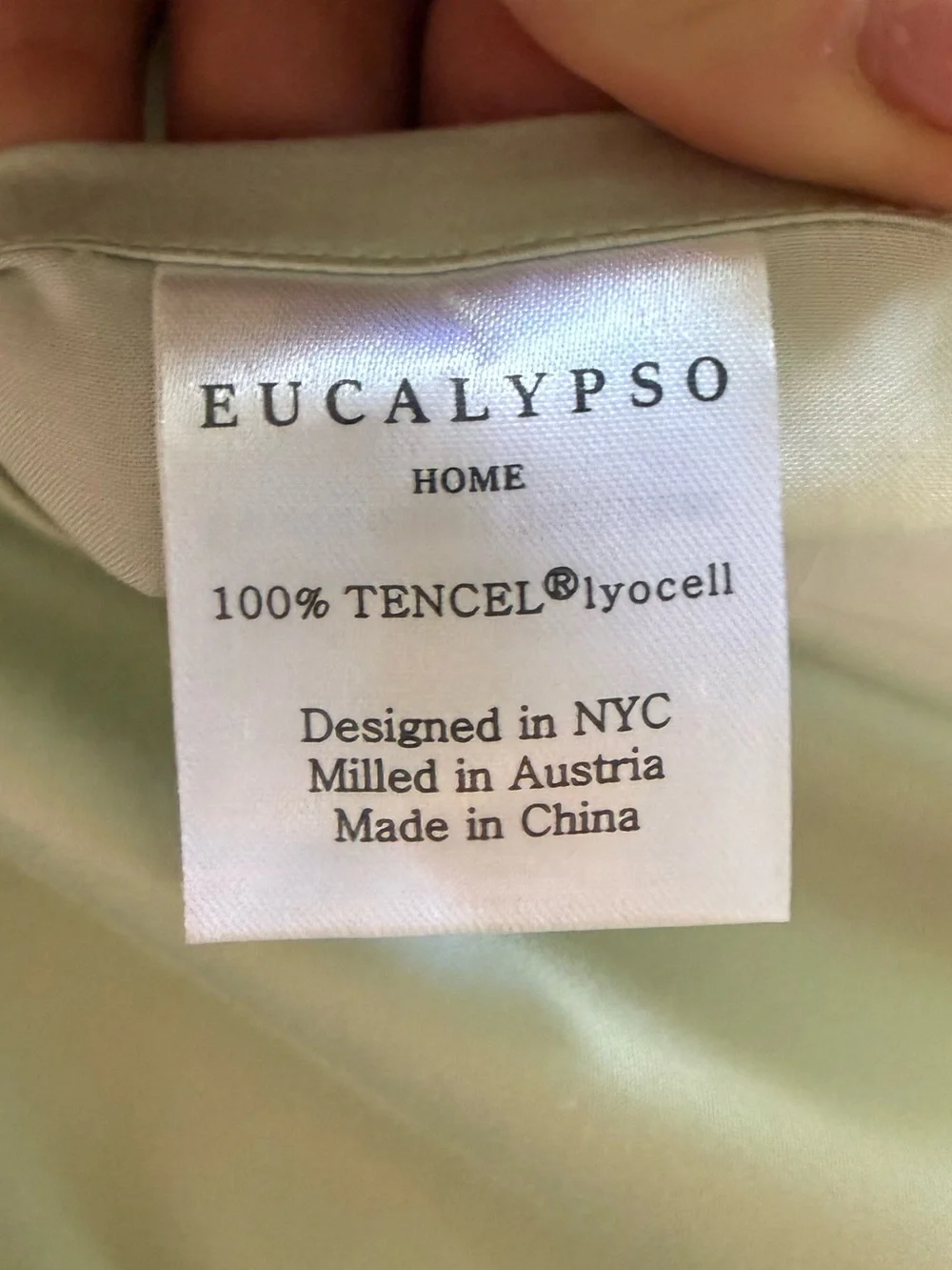 EUCALYPSO duvet & euro shams
